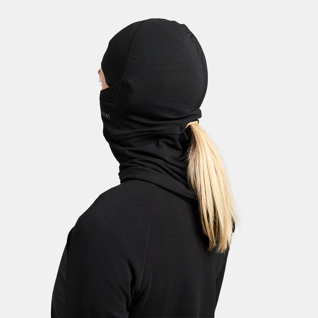 Heavyweight Grid Fleece Merino Balaclava
