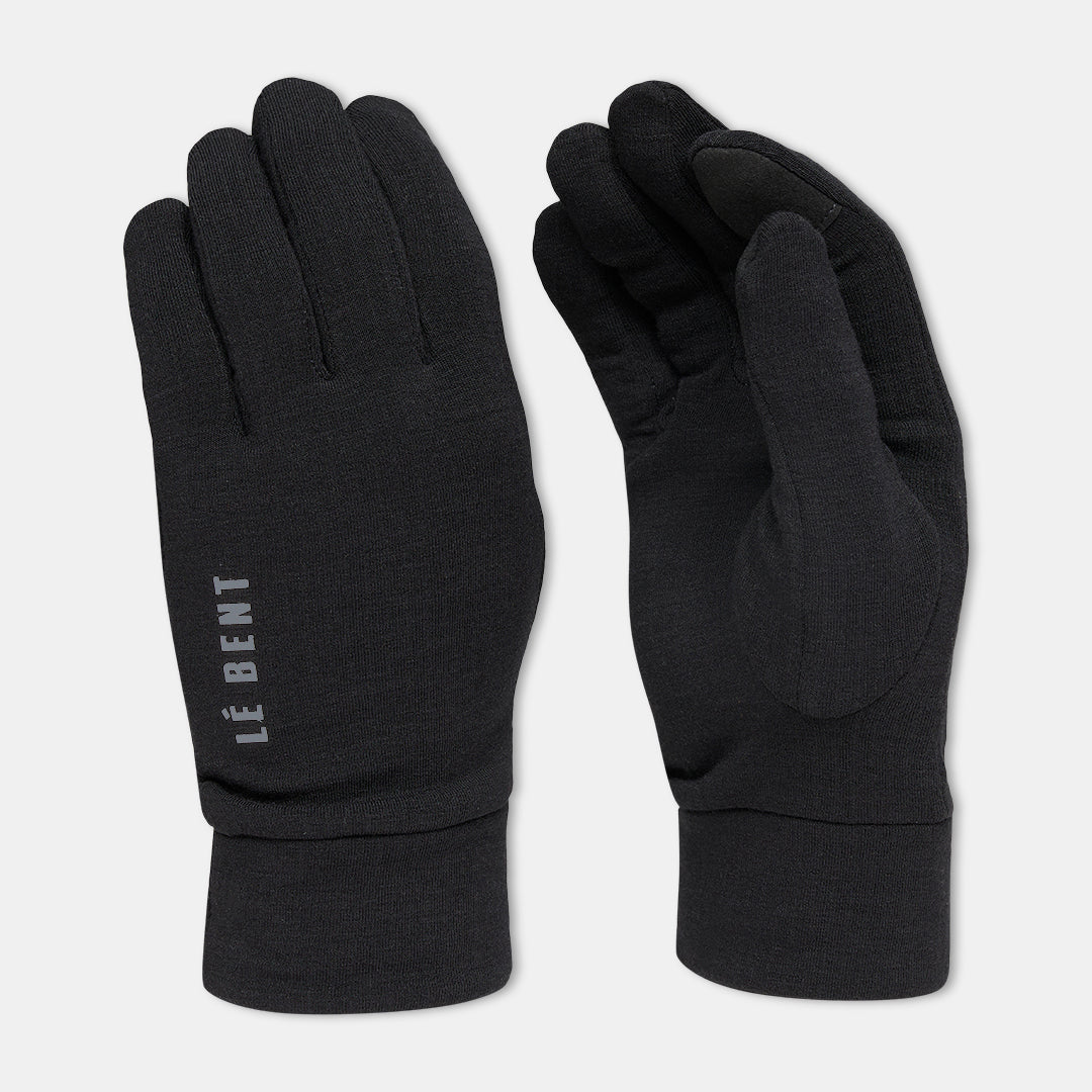 Heavyweight Grid Fleece Merino Glove Liner