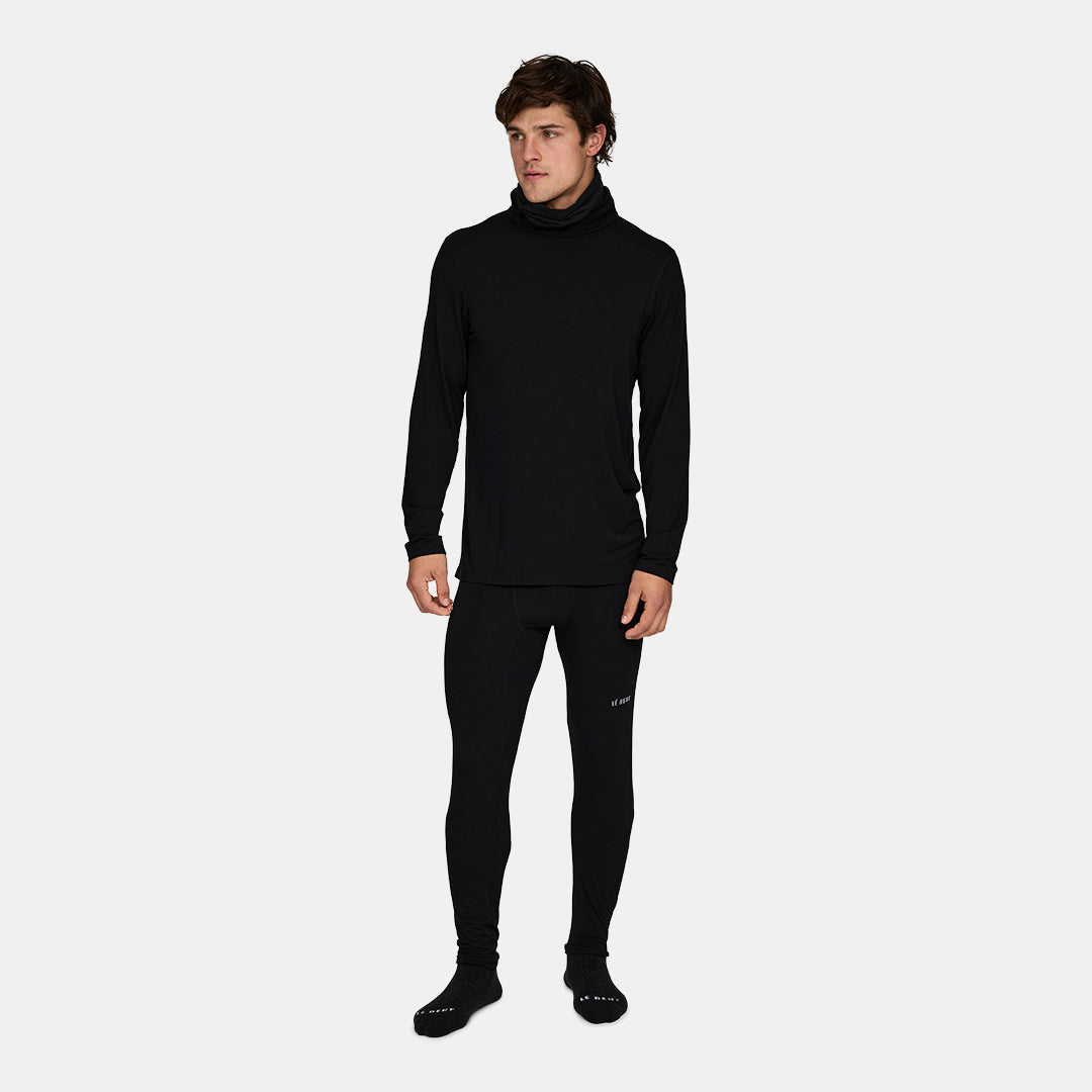 Double Up Heavyweight Merino Grid Fleece Neck Gaiter