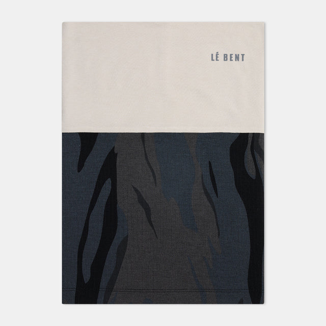 Double Up Heavyweight Antarctic Grid Fleece Neck Gaiter