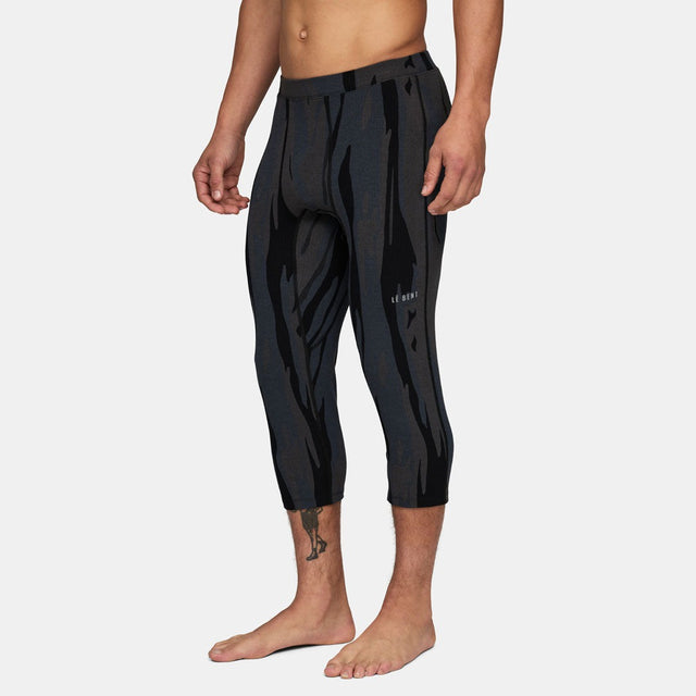 Mens Heavyweight Antarctic Grid Fleece 3/4 Bottom