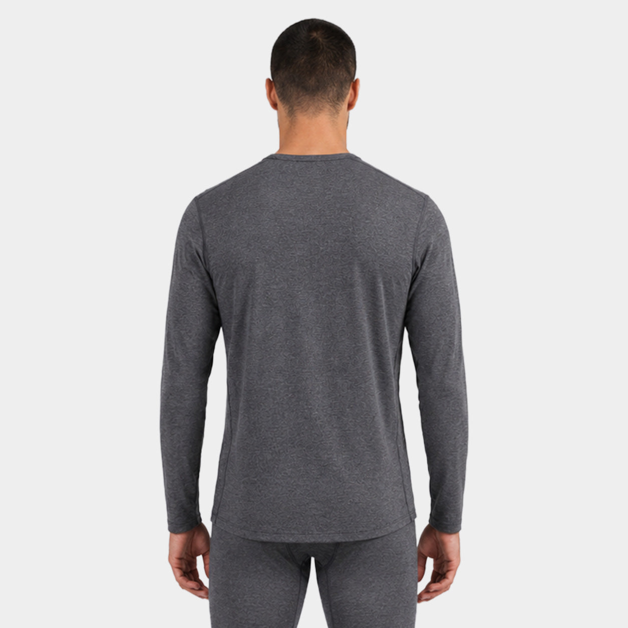 Mens Merino Midweight Base Layer Crew