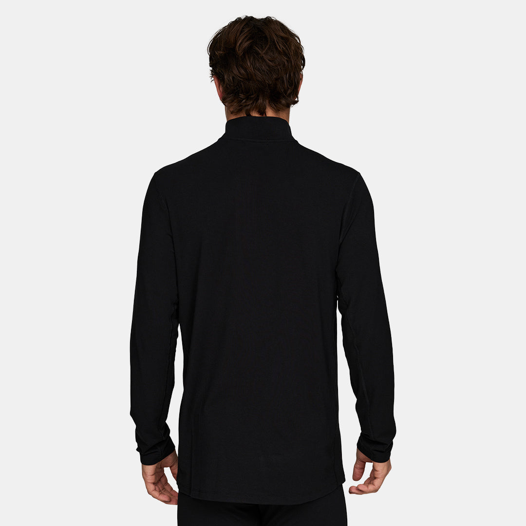 Mens Merino Midweight Base Layer 1/4 Zip