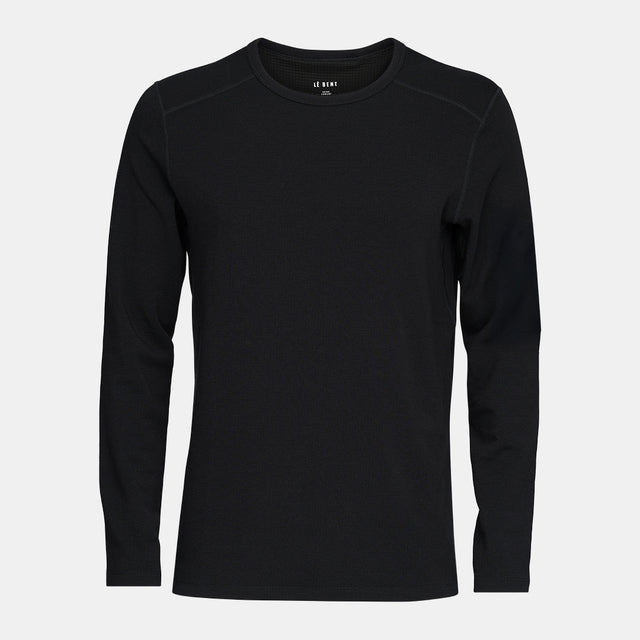 Mens Heavyweight Antarctic Grid Fleece Crew