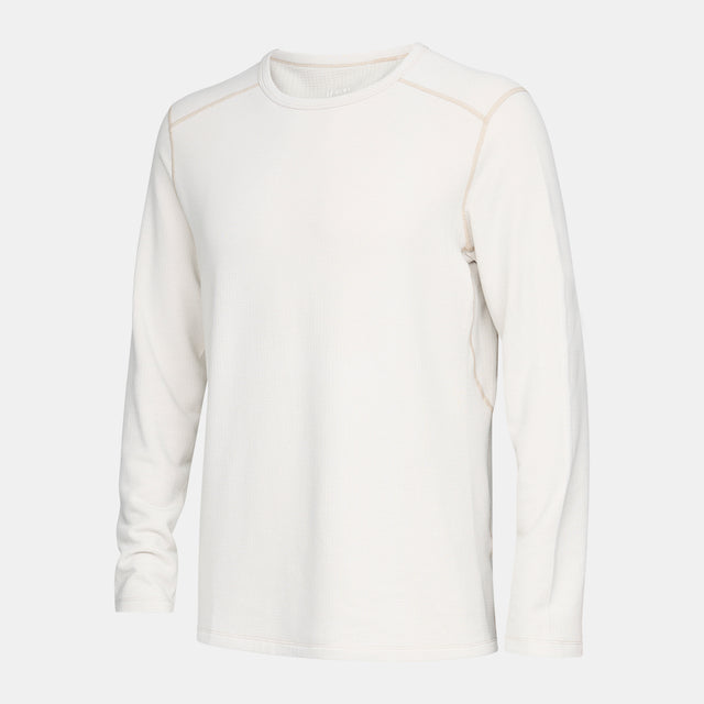 Mens Heavyweight Antarctic Grid Fleece Crew