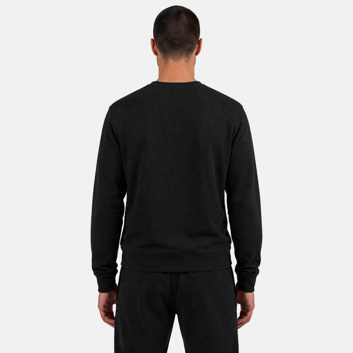 Mens Merino Heavyweight Grid Fleece Sweater