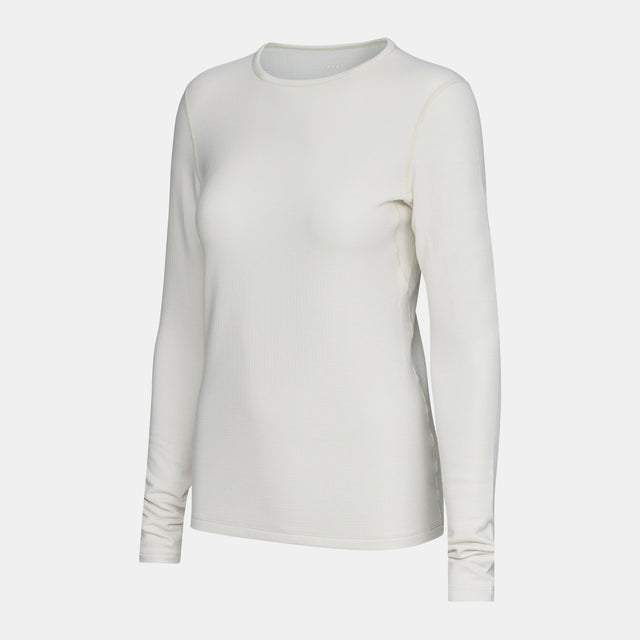 Womens Heavyweight Antarctic Grid Fleece Crew