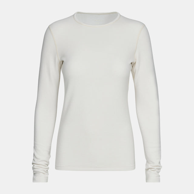 Womens Heavyweight Antarctic Grid Fleece Crew