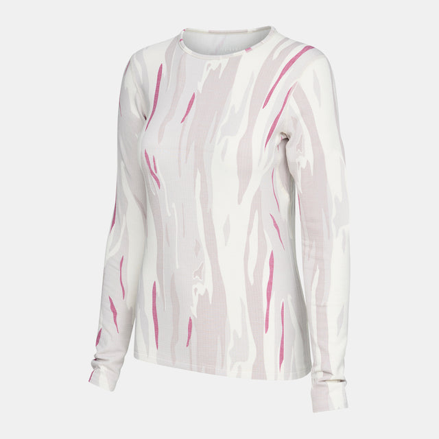 Womens Heavyweight Antarctic Grid Fleece Crew