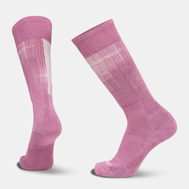 Light Cushion Pixel Snow Sock