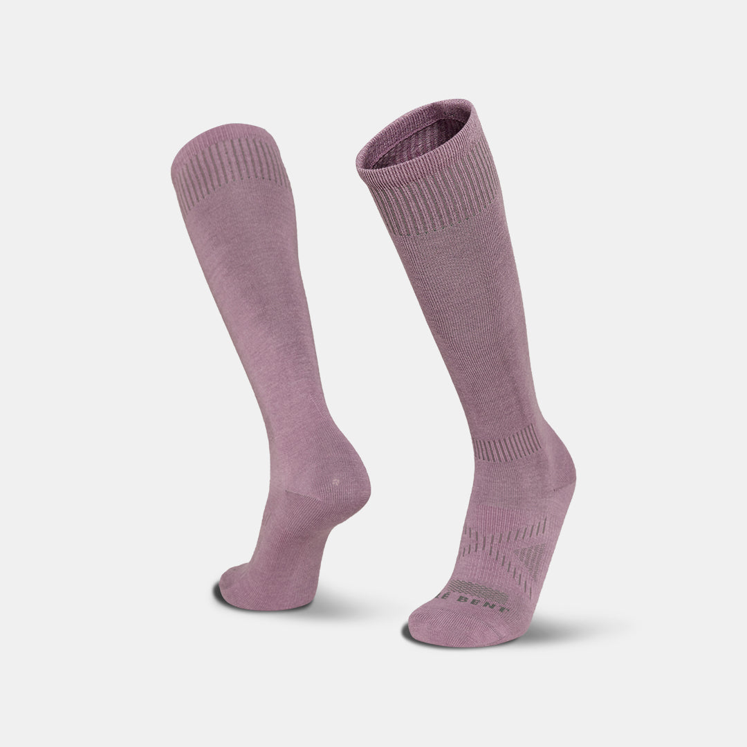 Zero Cushion Merino Bootfit Snow Sock – Violet Ash