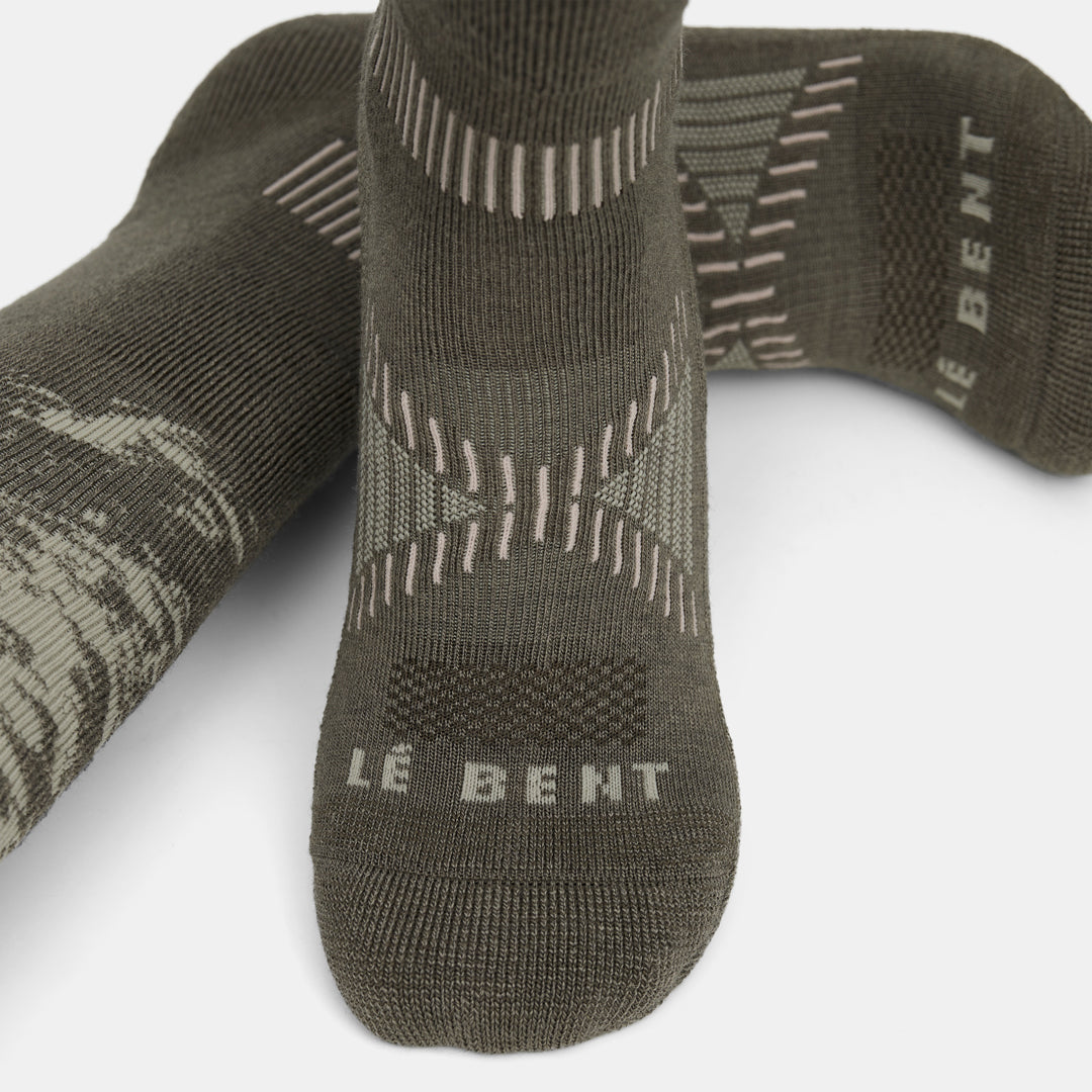 Sammy Carlson Pro Series Light Cushion Merino Snow Sock