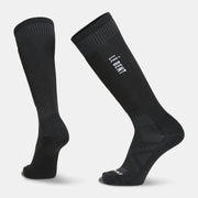 Targeted Cushion Merino Logo Snow Sock