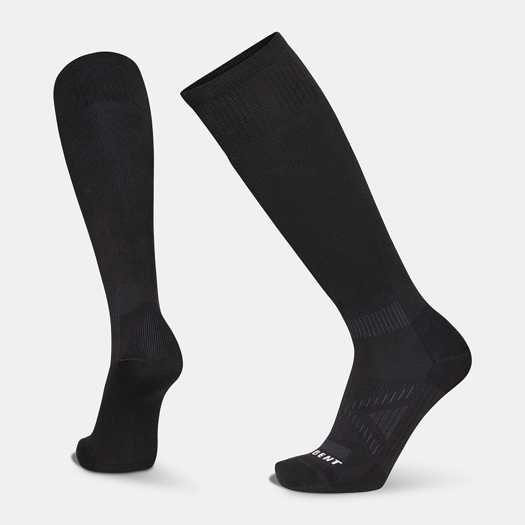 Zero Cushion Merino Bootfit Snow Sock – Black