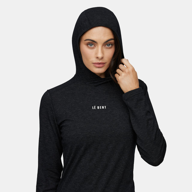 Womens Feathertop Ultralight hooded LS Tee