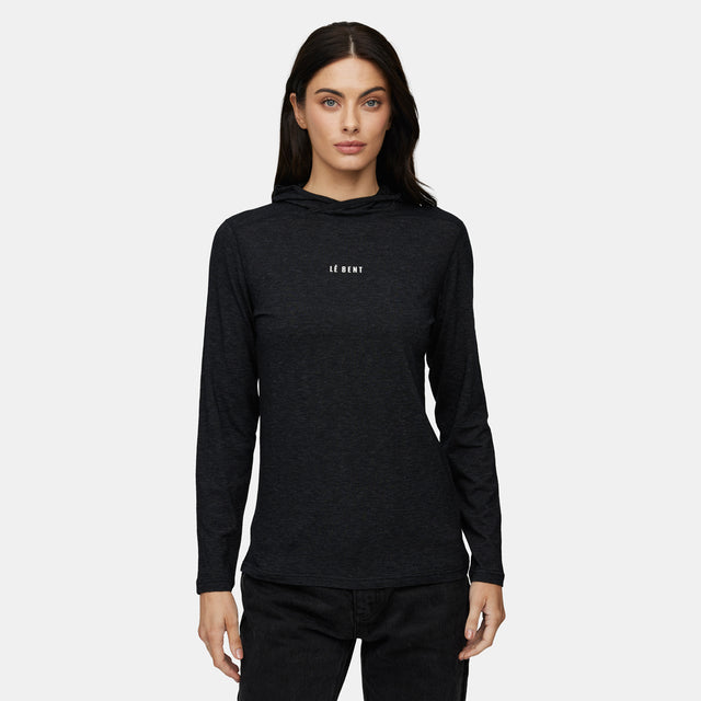 Womens Feathertop Ultralight hooded LS Tee