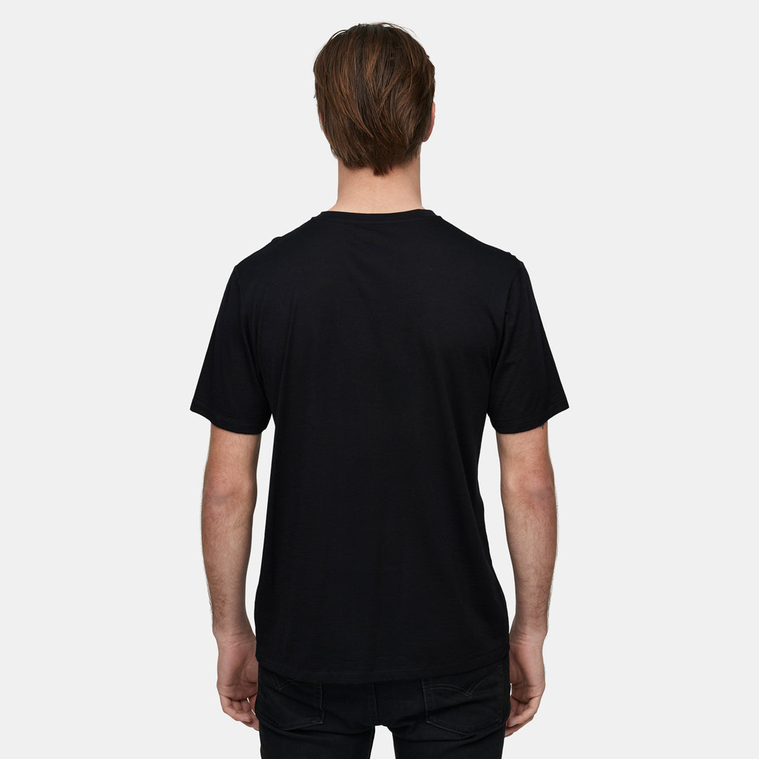 Mens Merino Ultralight Logo SS Tee