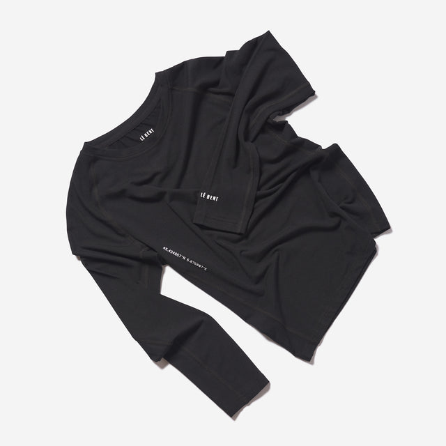 Kids Core 200 Raglan - Black